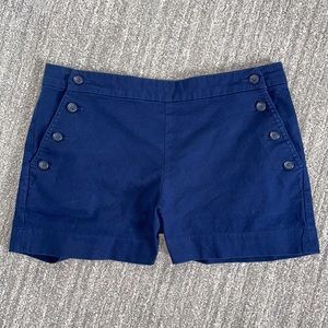Banana Republic navy blue sailor shorts, size 6